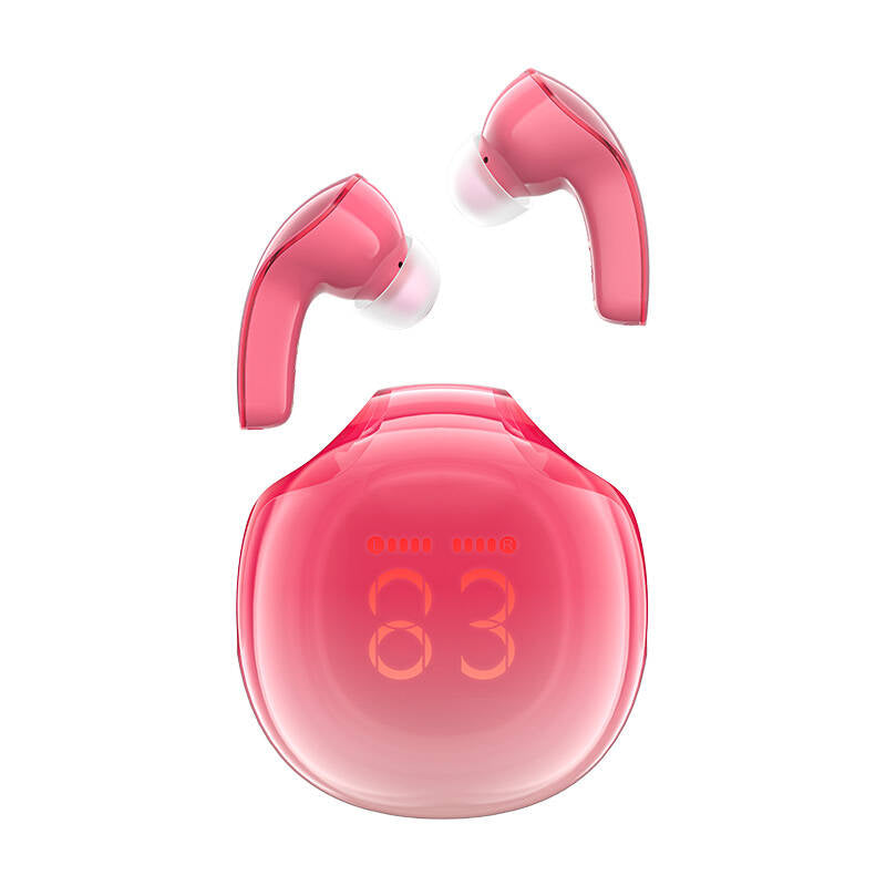 Earphones TWS Acefast T9, Bluetooth 5.3, IPX4 (pomelo red)_0
