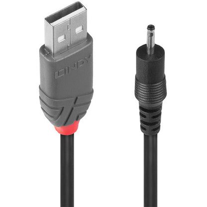 Lindy 70265 cable de transmisiÃ³n Negro 1,5 m USB A EIAJ-01 (2.5 mm, 0.7 mm)_0
