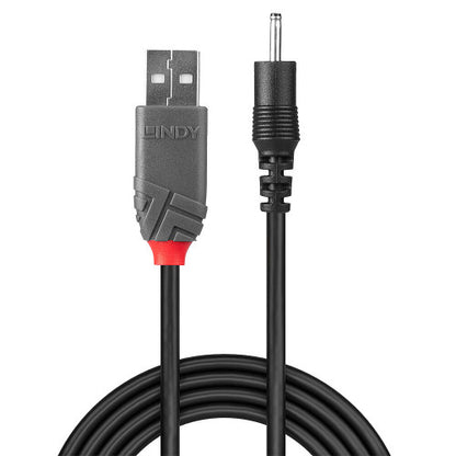 Lindy 70265 cable de transmisiÃ³n Negro 1,5 m USB A EIAJ-01 (2.5 mm, 0.7 mm)_1