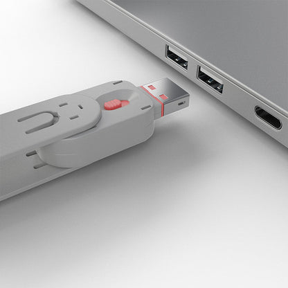 Lindy 40450 bloqueador de puerto Bloqueador de puerto + clave USB tipo A Rosa Acrilonitrilo butadieno estireno (ABS) 5 pieza(s)_2