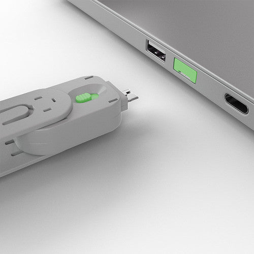USB Port Schloss (4 StÃ¼ck) mit SchlÃ¼ssel, Diebstahlschutz_3