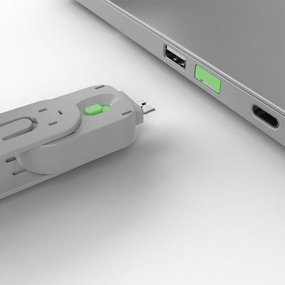 USB Port Schloss (4 StÃ¼ck) mit SchlÃ¼ssel, Diebstahlschutz_3