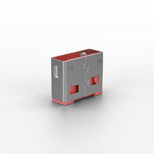 USB Port Schloss LINDY / Preta / 10 Peças sem Chave, Proteção contra Roubo_2