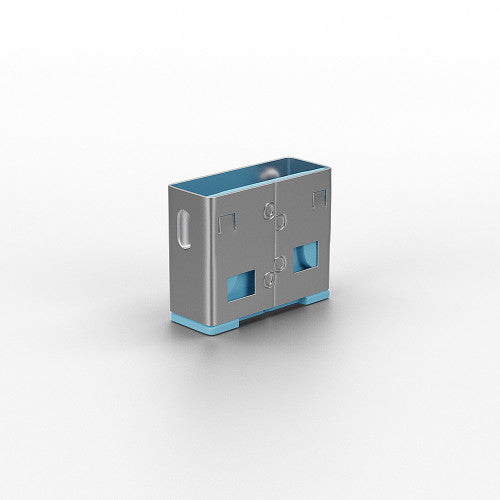 Lindy 40462 bloqueador de puerto USB tipo A Azul Acrilonitrilo butadieno estireno (ABS) 10 pieza(s)_2