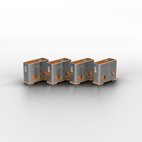 USB Port Schloss LINDY / Preto / 10 Peças / Sem Chave / Proteção contra Roubo / 40463_1