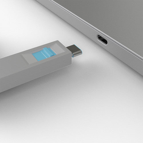 Lindy 40465 bloqueador de puerto Bloqueador de puerto + clave USB Tipo C Azul Acrilonitrilo butadieno estireno (ABS) 1 pieza(s)_2