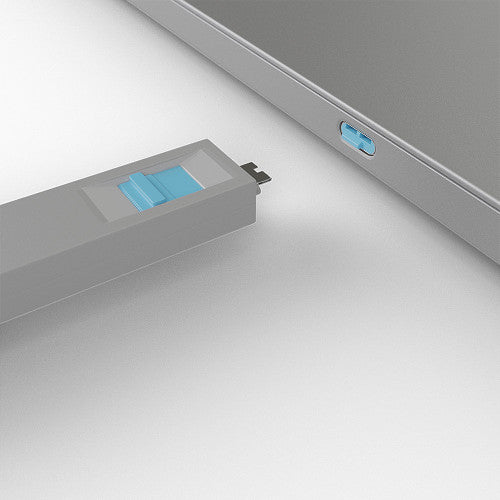 Lindy 40465 bloqueador de puerto Bloqueador de puerto + clave USB Tipo C Azul Acrilonitrilo butadieno estireno (ABS) 1 pieza(s)_3