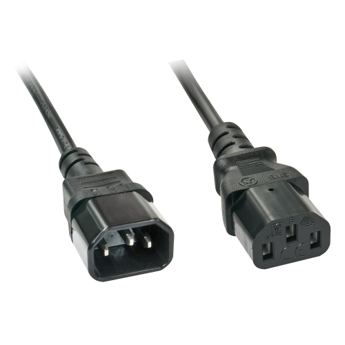 IEC C14 an IEC C13 VerlÃ¤ngerunskabel, VerlÃ¤ngerungskabel_0