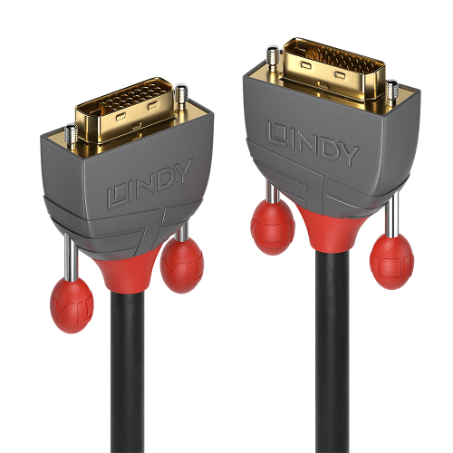 Cabo DVI-D Dual-Link LINDY / Anthra Line / Preto / 36226_0