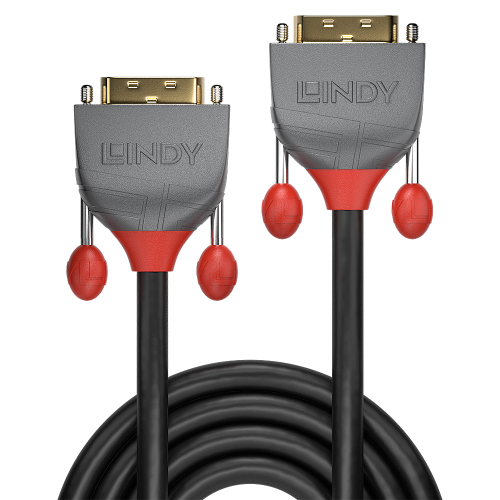 DVI-D Dual-Link Kabel, Anthra Line_1