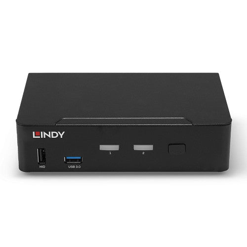 2 Port KVM Switch, DisplayPort 1.4, USB 3.0 & Audio, KVM-Switch_2