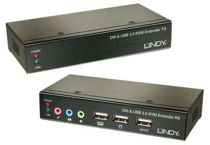 EXTENDER KVM CAT.6 DVI USB AUDIO_2