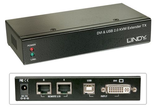 EXTENDER KVM CAT.6 DVI USB AUDIO_3