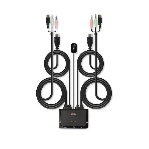 Lindy 42340 interruptor KVM Negro_2