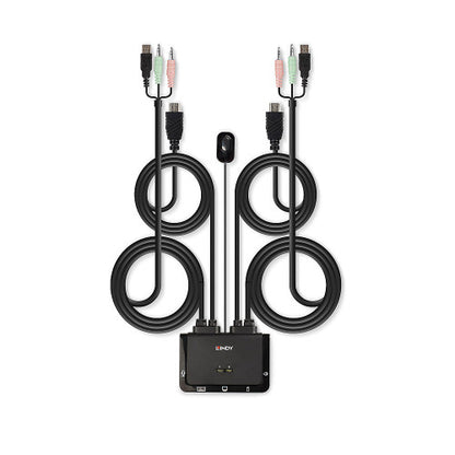 Lindy 42340 interruptor KVM Negro_2