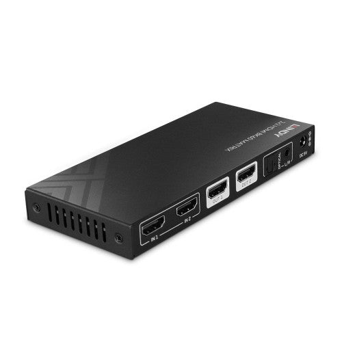 Switch HDMI LINDY 2x2 8K60 / Preto / 38313_1