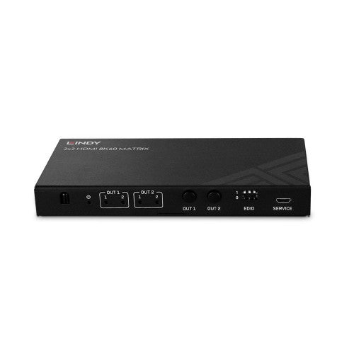 Switch HDMI LINDY 2x2 8K60 / Preto / 38313_2