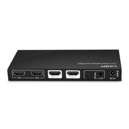 Switch HDMI LINDY 2x2 8K60 / Preto / 38313_3