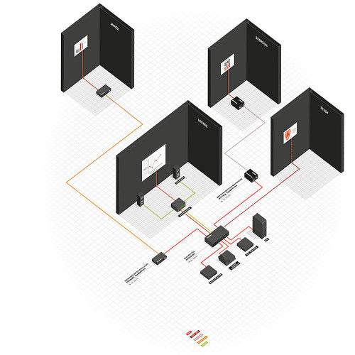 Adaptador HDMI LINDY / Preto / 38174_5