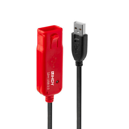 Cabo de Extensão USB 2.0 LINDY / Preto / 1819713_0