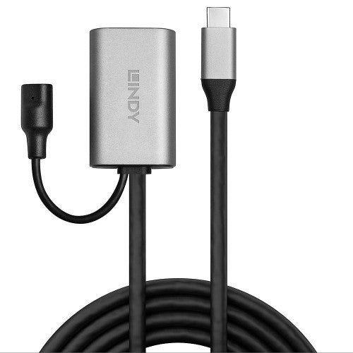 Cabo USB 3.2 Gen 1 LINDY / USB-C Stecker > USB-C Buchse / Preto / 43271_1