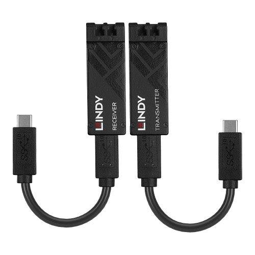 Extensor USB 3.2 Tipo C LINDY / Preto / 1855881_1