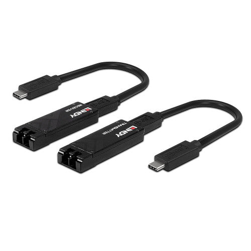 Extensor USB 3.2 Tipo C LINDY / Preto / 1855881_2