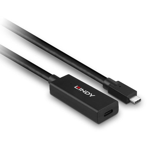Cabo USB 3.2 Gen 2 LINDY / USB-C Stecker > USB-C Buchse / Preto / 1910001_3