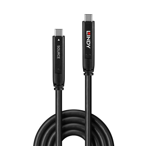 Lindy 43398 cable USB USB 3.2 Gen 1 (3.1 Gen 1) 10 m USB C Negro_1