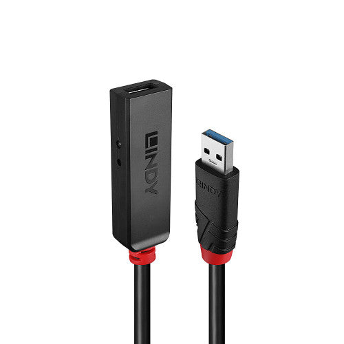 Adaptador LINDY / Preto / 43400_1