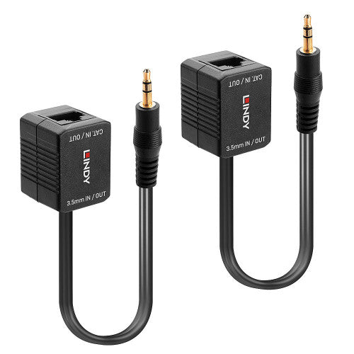 Lindy 70450 extensor audio/video Transmisor y receptor de seÃ±ales AV Negro_0