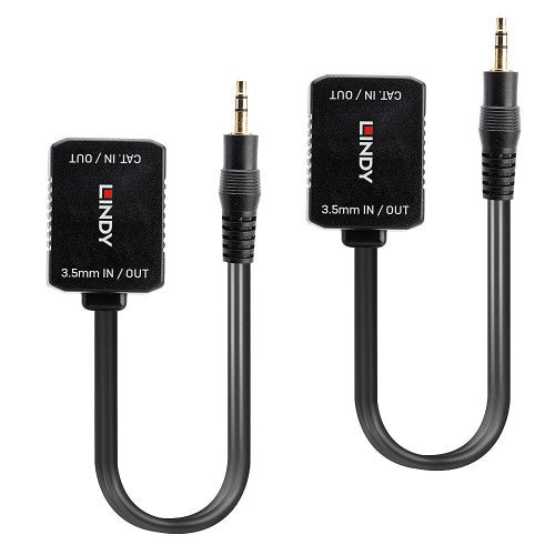 Lindy 70450 extensor audio/video Transmisor y receptor de seÃ±ales AV Negro_1