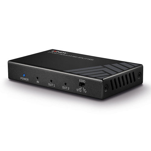 Split HDMI 2 Portas LINDY / Preto / 18G / 38235_1