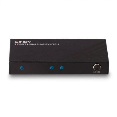 Switch HDMI LINDY 2-Port 2.1 8K60 HDR / Preto / 1910006_2