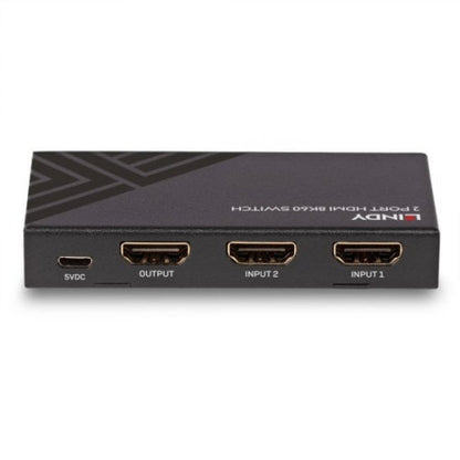 Switch HDMI LINDY 2-Port 2.1 8K60 HDR / Preto / 1910006_3