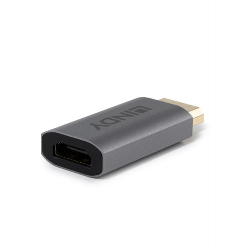 Lindy 41095 cambiador de gÃ©nero para cable DisplayPort HDMI Type A Gris_0