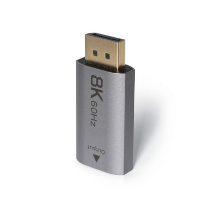 Lindy 41095 cambiador de gÃ©nero para cable DisplayPort HDMI Type A Gris_1