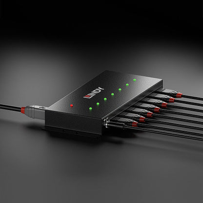 Hub USB 3.0 LINDY / Metall / 7 Portas / 1778829_4