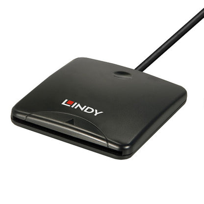 Lindy 43407 lector de tarjeta magnÃ©tica USB Negro_0