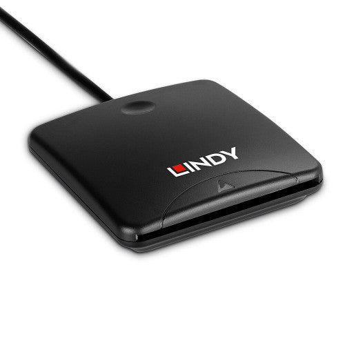 Lindy 43407 lector de tarjeta magnÃ©tica USB Negro_2
