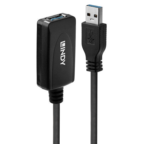 Cabo de Extensão USB 3.2 Gen 1 LINDY / Preto / 1699758_1