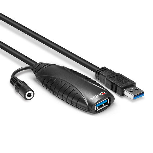Cabo de Extensão USB 3.2 LINDY / Preto / 1699759_2