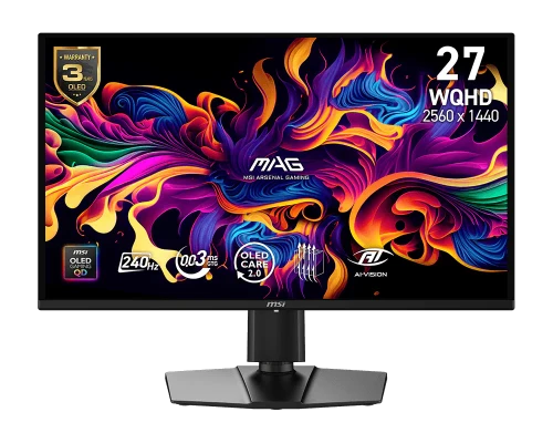 MSI MAG 274QP QD-OLED X24 pantalla para PC 67,3 cm (26.5") 2560 x 1440 Pixeles Wide Quad HD Negro_0