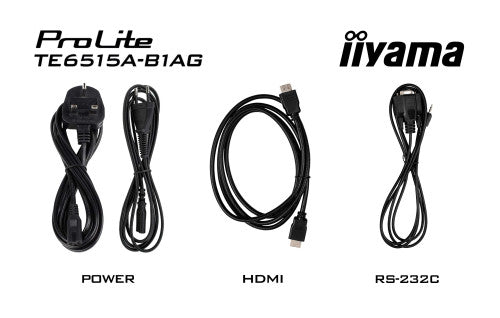 IIYAMA 65" STYLISH IFP,  (EDLA)/ANDROID 14,8 CORE SOC, 8/128GB, 40-PTS, UHD VA, NFC, PIR , MM 2X20W +20W SBUW, 8-ARRAY MICRO, 2XHDMI, HDMI-OUT, DP, USB-C100W PD/ MINI-JACK / OPT.OUT, 550CD/M2, L/S MODE, AG GLASS, LAN, WIFI6, BT5.0/IIWARE, PC SLOT,600_17