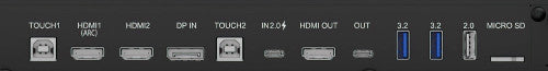 IIYAMA 75" STYLISH IFP,  (EDLA)/ANDROID 14,8 CORE SOC, 8/128GB, 40-PTS, UHD VA, NFC, PIR , MM 2X20W +20W SBUW, 8-ARRAY MICRO, 2XHDMI, HDMI-OUT, DP, USB-C100W PD/ MINI-JACK / OPT.OUT, 550CD/M2, L/S MODE, AG GLASS, LAN, WIFI6, BT5.0/IIWARE, PC SLOT,800_7