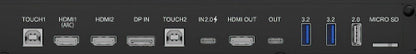 IIYAMA 75" STYLISH IFP,  (EDLA)/ANDROID 14,8 CORE SOC, 8/128GB, 40-PTS, UHD VA, NFC, PIR , MM 2X20W +20W SBUW, 8-ARRAY MICRO, 2XHDMI, HDMI-OUT, DP, USB-C100W PD/ MINI-JACK / OPT.OUT, 550CD/M2, L/S MODE, AG GLASS, LAN, WIFI6, BT5.0/IIWARE, PC SLOT,800_7