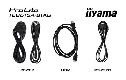 IIYAMA 86" STYLISH IFP,  (EDLA)/ANDROID 14,8 CORE SOC, 8/128GB, 40-PTS, UHD , NFC, PIR , MM 2X20W +20W SBUW, 8-ARRAY MICRO, 2XHDMI, HDMI-OUT, DP, USB-C100W PD/ MINI-JACK / OPT.OUT, 550CD/M2, L/S MODE, AG GLASS, LAN, WIFI6, BT5.0/IIWARE, PC SLOT,800X6_18