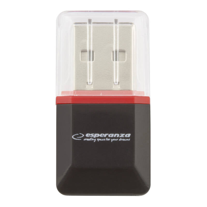 ESPERANZA MICRO SD USB 2.0 CARD READER BLACK_1