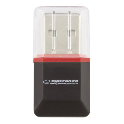 ESPERANZA MICRO SD USB 2.0 CARD READER BLACK_1