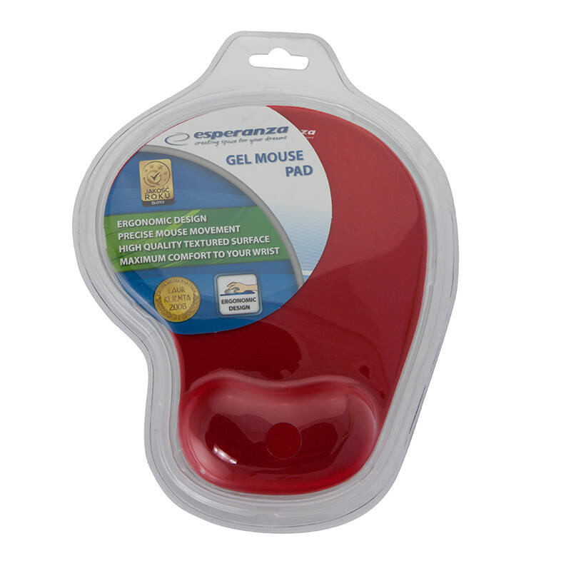 ESPERANZA GEL MOUSE PAD RED_1